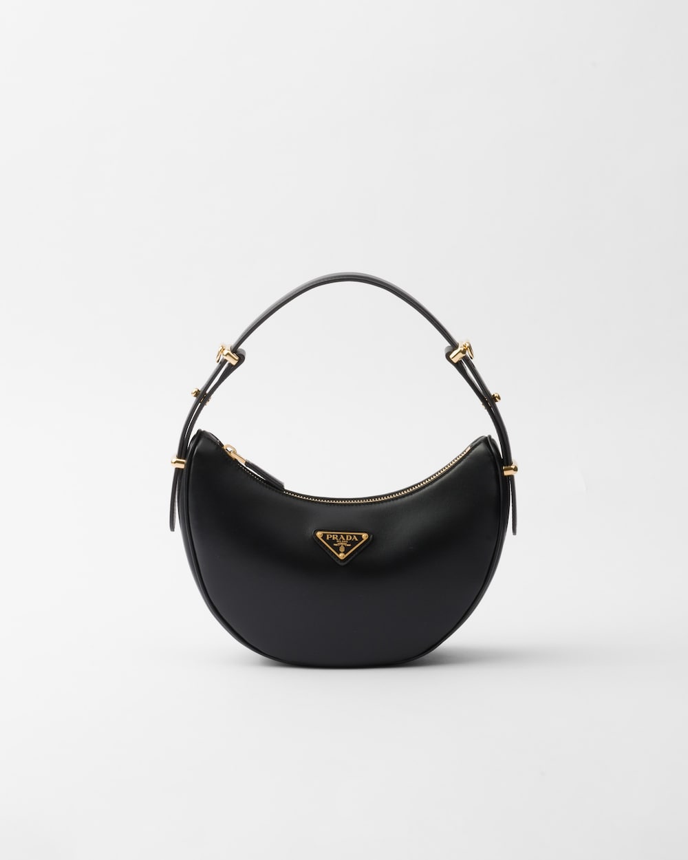 Prada Arqué Small Leather Shoulder Bag - Image 1